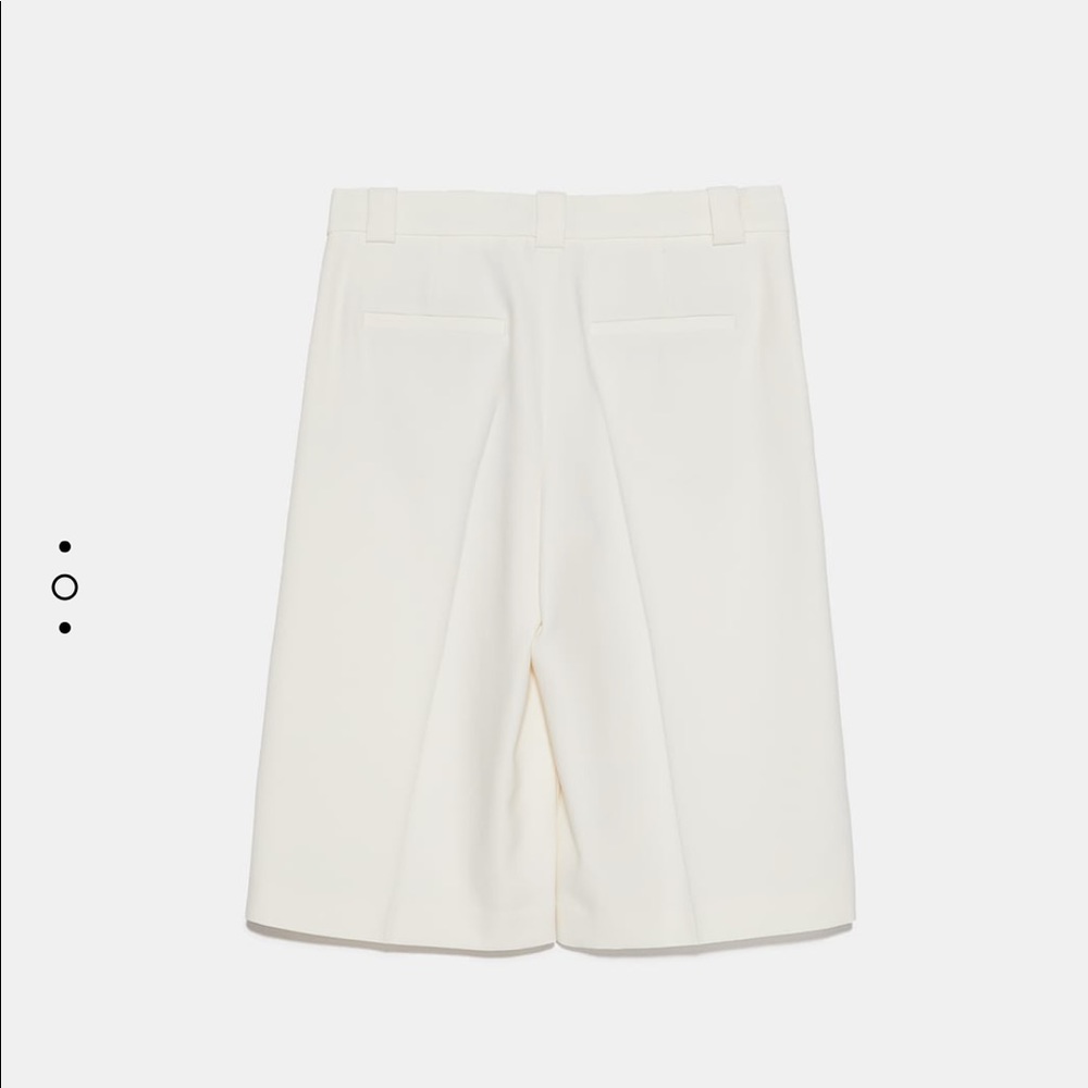 ZARA cream shorts - Picture 3 of 4